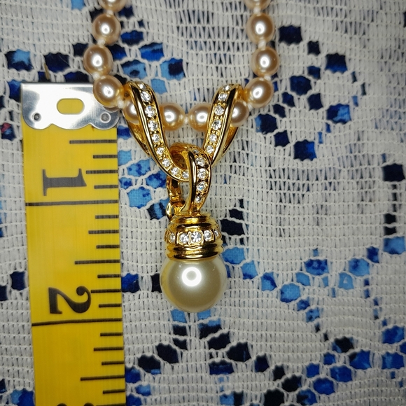 Nolan Miller "Spectacular InterChangeAble Pendant" Necklace With Three Looks - Picture 14 of 14